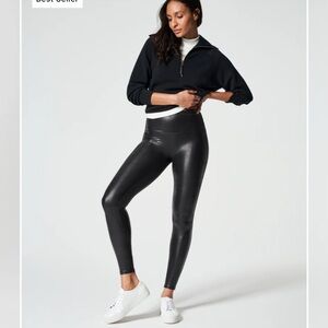 Spanx Faux Leather Leggings